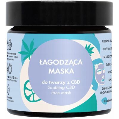 Lullalove Maska do Twarzy Łagodząca z Cbd 60 Ml. Lullalove Maska do Twarzy Łagodząca z Cbd 60 Ml.