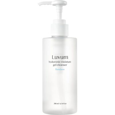 LUVUM BAMBOO HYALURONIC MOISTURE GEL CLEAN Delikatny żel oczyszczający 200 ml LUVUM BAMBOO HYALURONIC MOISTURE GEL CLEAN Delikatny żel oczyszczający 200 ml