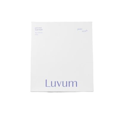 LUVUM PORE RESET MUD Maska błotna w płachcie z kwasami PHA 5 szt. LUVUM PORE RESET MUD Maska błotna w płachcie z kwasami PHA 5 szt.