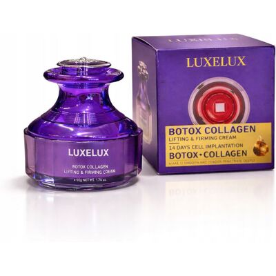 Luxelux Collagen Krem Kolagenowy LED z Masażem Wibracyjnym Ujędrniający 50 ml Luxelux Collagen Krem Kolagenowy LED z Masażem Wibracyjnym Ujędrniający 50 ml
