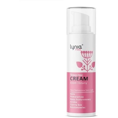 Lynia, krem z różą, 50 ml Lynia, krem z różą, 50 ml