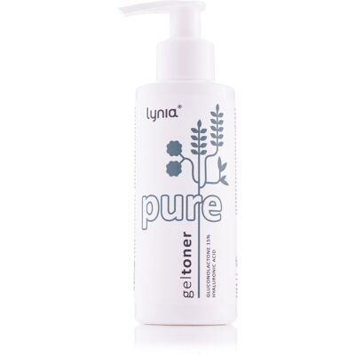 Lynia P U R E, Tonik Żelowy Z Glukonolaktonem 15%, 100ml Lynia P U R E, Tonik Żelowy Z Glukonolaktonem 15%, 100ml