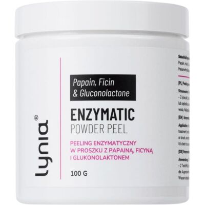 Lynia- Peeling enzymatyczny Papaina-Ficyna Proszek 100g Lynia- Peeling enzymatyczny Papaina-Ficyna Proszek 100g