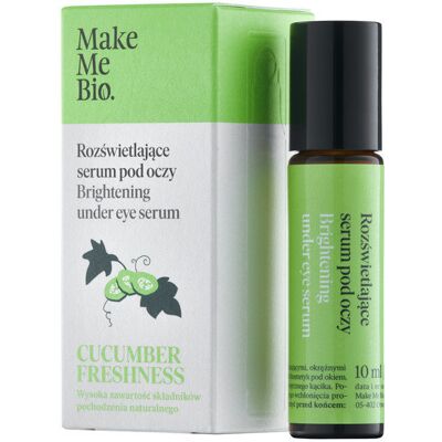 Make Me Bio, rozświetlające serum pod oczy Cucumber Freshness, 10 ml Make Me Bio, rozświetlające serum pod oczy Cucumber Freshness, 10 ml