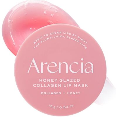 Maska do ust z kolagenem Nawilża Arencia Honey Glazed Collagen Lip Mask 15g Maska do ust z kolagenem Nawilża Arencia Honey Glazed Collagen Lip Mask 15g