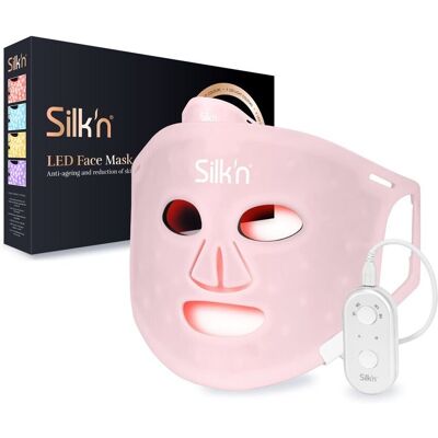 Maska LED na twarz Silk'n Facial LED Mask 100 różowa pielęgnacja skóry Maska LED na twarz Silk'n Facial LED Mask 100 różowa pielęgnacja skóry