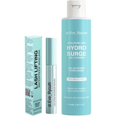 Maskara liftingująca rzęsy + żel oczyszczający Hydro Surge 100 ml Maskara liftingująca rzęsy + żel oczyszczający Hydro Surge 100 ml