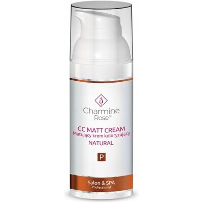 Matujący Krem Koloryzujący Cc Matt Cream Naural 50ml Charmine Rose Nawilża Matujący Krem Koloryzujący Cc Matt Cream Naural 50ml Charmine Rose Nawilża
