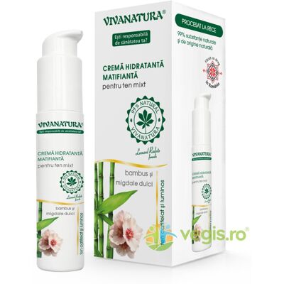 Matujący krem nawilżający do cery mieszanej 45ml Matujący krem nawilżający do cery mieszanej 45ml