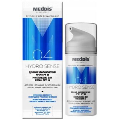 Meddis - Hydrosense SPF15 - SPF15 - 30 ml - Krem na dzień Meddis - Hydrosense SPF15 - SPF15 - 30 ml - Krem na dzień