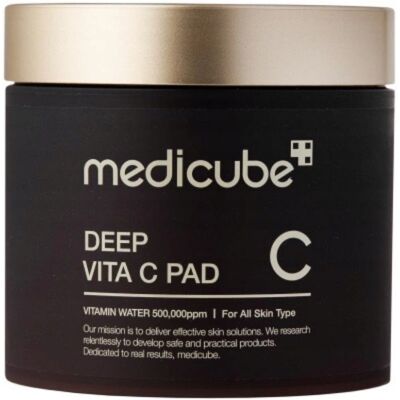 Medicube Deep Vita C Pad - Rozjaśniający i Nawilżający - 70 Płatków Medicube Deep Vita C Pad - Rozjaśniający i Nawilżający - 70 Płatków