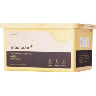 Medicube Deep Vita C rozświetlające maski w płachcie z witaminą C 30 szt. Medicube Deep Vita C rozświetlające maski w płachcie z witaminą C 30 szt.