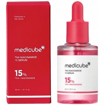 Medicube TXA Niacinamide 15 Serum 30 ml - serum rozjaśniające z kwasem traneksamowym i niacynamidem Medicube TXA Niacinamide 15 Serum 30 ml - serum rozjaśniające z kwasem traneksamowym i niacynamidem