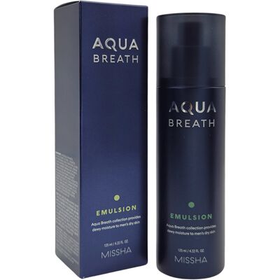 Missha - For Men Aqua Breath Emulsion - Nawilżająca Emulsja dla Mężczyzn - 125ml Missha - For Men Aqua Breath Emulsion - Nawilżająca Emulsja dla Mężczyzn - 125ml