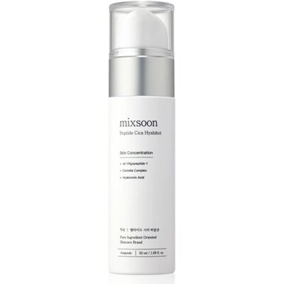 Mixsoon Peptide Cica Hyalshot 350 30 ml Intensywne serum regenerująco-nawilżające z peptydami, centellą i kwasem hialuronowym Mixsoon Peptide Cica Hyalshot 350 30 ml Intensywne serum regenerująco-nawilżające z peptydami, centellą i kwasem hialuronowym