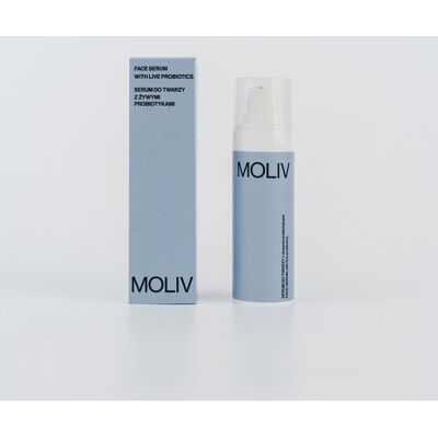 MOLIV Serum do twarzy z żywymi probiotykami 30ml MOLIV Serum do twarzy z żywymi probiotykami 30ml