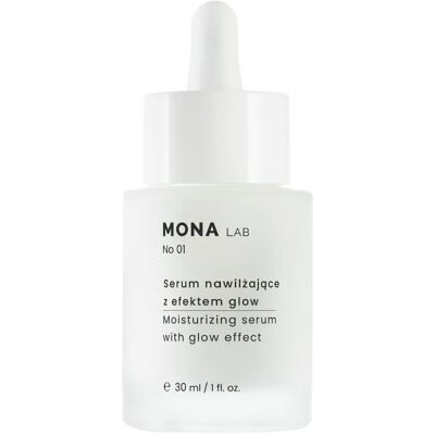 MONA Lab®, Serum nawilżające z efektem glow, 30ml MONA Lab®, Serum nawilżające z efektem glow, 30ml