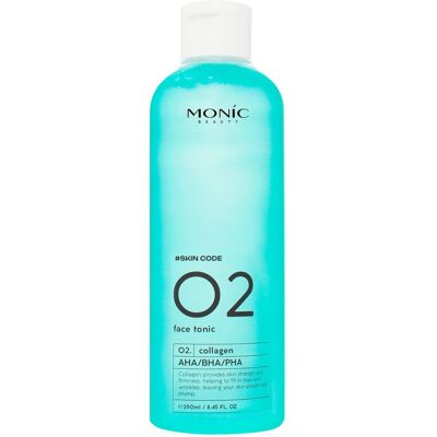 Monic Beauty Tonik do twarzy 250 ml 02. Collagen AHA/BHA/PHA Monic Beauty Tonik do twarzy 250 ml 02. Collagen AHA/BHA/PHA