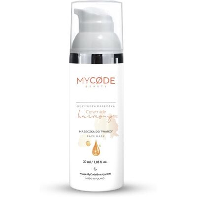 MyCode Beauty Krem-Maska z Ceramidami na Noc – intensywna regeneracja, odbudowa i ukojenie skóry podczas snu MyCode Beauty Krem-Maska z Ceramidami na Noc – intensywna regeneracja, odbudowa i ukojenie skóry podczas snu