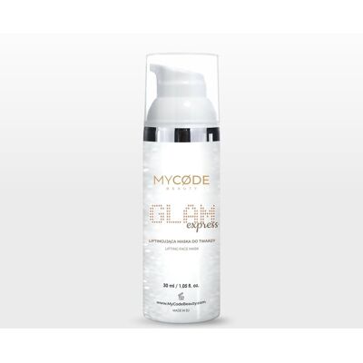 MYCODE GLAM express maseczka liftingująca w kremie 30ml MYCODE GLAM express maseczka liftingująca w kremie 30ml