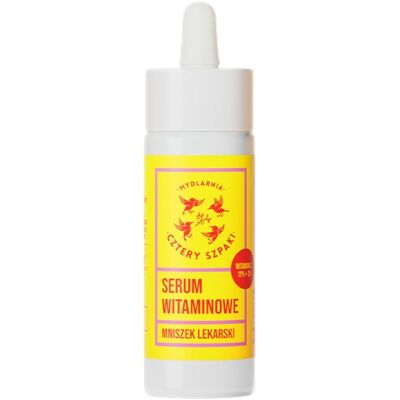 Mydlarnia Cztery Szpaki Serum witaminowe Mniszek Lekarski 30ml Mydlarnia Cztery Szpaki Serum witaminowe Mniszek Lekarski 30ml