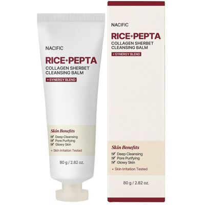 NACIFIC RP COLLAGEN SHERBET CLEANSING Balsam oczyszczający z kolagenem i kompleksem peptydowym 80 g NACIFIC RP COLLAGEN SHERBET CLEANSING Balsam oczyszczający z kolagenem i kompleksem peptydowym 80 g