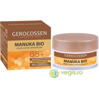 Naprawczy Krem Przeciwzmarszczkowy 65+ Manuka Bio 50ml Naprawczy Krem Przeciwzmarszczkowy 65+ Manuka Bio 50ml