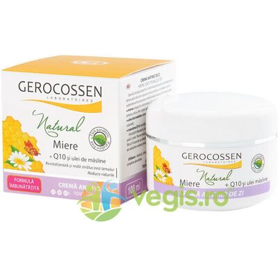 Naturalny krem przeciwzmarszczkowy z miodem na dzień 100ml Naturalny krem przeciwzmarszczkowy z miodem na dzień 100ml