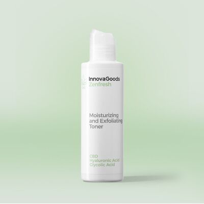 Nawilżający i złuszczający tonik do twarzy CBD Zenfresh InnovaGoods 150 ml Nawilżający i złuszczający tonik do twarzy CBD Zenfresh InnovaGoods 150 ml
