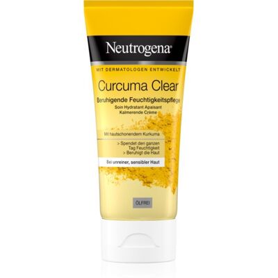 Neutrogena - Lekka nawilżająca krem z kurkumą - Krem do twarzy Neutrogena - Lekka nawilżająca krem z kurkumą - Krem do twarzy