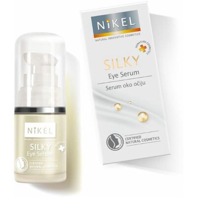 Nikel Silky, serum przeciwzmarszczkowe pod oczy z dobrym składem 15ml Nikel Silky, serum przeciwzmarszczkowe pod oczy z dobrym składem 15ml
