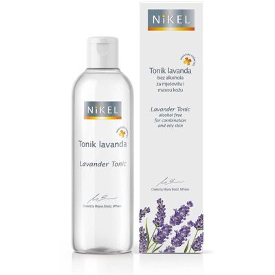 NIKEL, Tonik lawendowy do cery mieszanej i tłustej, 200 ml NIKEL, Tonik lawendowy do cery mieszanej i tłustej, 200 ml