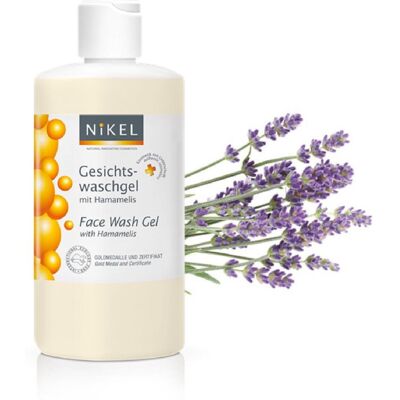 Nikel, żel do mycia twarzy z oczarem wirgilijskim, 200 ml Nikel, żel do mycia twarzy z oczarem wirgilijskim, 200 ml
