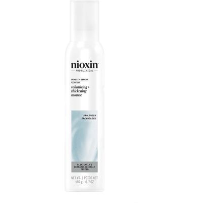 Nioxin Pro Clinical Density Defend Styling volumising + Thickening Mousse, 200ml Nioxin Pro Clinical Density Defend Styling volumising + Thickening Mousse, 200ml
