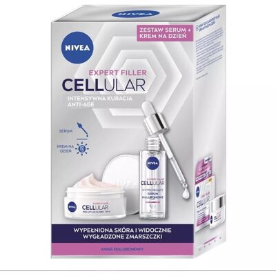 Nivea Zestaw duo expert filler krem na dzień + serum Nivea Zestaw duo expert filler krem na dzień + serum