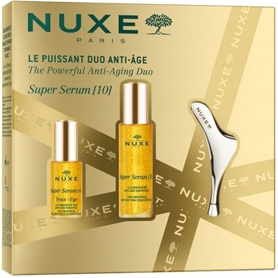 NUXE SUPER SERUM ZESTAW SERUM 30ml+SERUM POD OCZY+MASAŻER 15ml NUXE SUPER SERUM ZESTAW SERUM 30ml+SERUM POD OCZY+MASAŻER 15ml