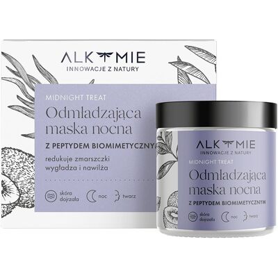 Odmładzająca maska nocna ALKMIE Midnight Treat 55ml Odmładzająca maska nocna ALKMIE Midnight Treat 55ml