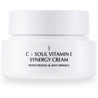 Odżywczy Krem Przeciwzmarszczkowy do twarzy Vitamin E Synergy Cream C:Soul Odżywczy Krem Przeciwzmarszczkowy do twarzy Vitamin E Synergy Cream C:Soul