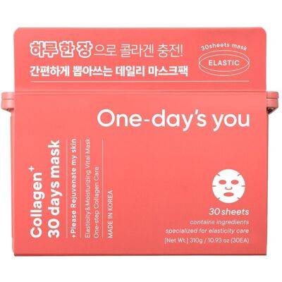 ONE-DAY’S YOU COLLAGEN 30DAYS Maska kolagenowa 310ml (30 szt.) ONE-DAY’S YOU COLLAGEN 30DAYS Maska kolagenowa 310ml (30 szt.)