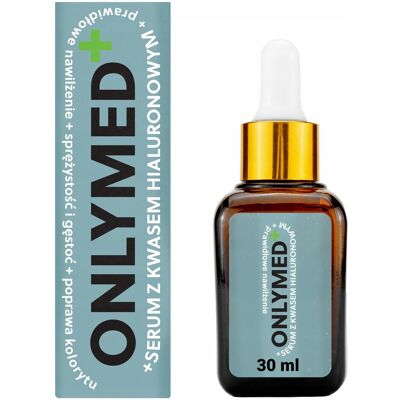 Onlymed, Nawilżające serum z czystym kwasem hialuronowym, 30ml Onlymed, Nawilżające serum z czystym kwasem hialuronowym, 30ml