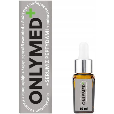 Onlymed, Serum 40/50+ z peptydami skuteczne redukcja zmarszczek lifting, 10ml Onlymed, Serum 40/50+ z peptydami skuteczne redukcja zmarszczek lifting, 10ml
