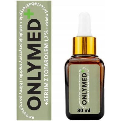 Onlymed, Serum na trądzik przeciw zapaleniom skuteczne najwyższe stężenie, 50ml Onlymed, Serum na trądzik przeciw zapaleniom skuteczne najwyższe stężenie, 50ml