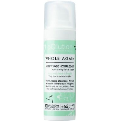 Organiczny odżywczy krem do twarzy, Whole Again, 30 ml, oOlution Organiczny odżywczy krem do twarzy, Whole Again, 30 ml, oOlution