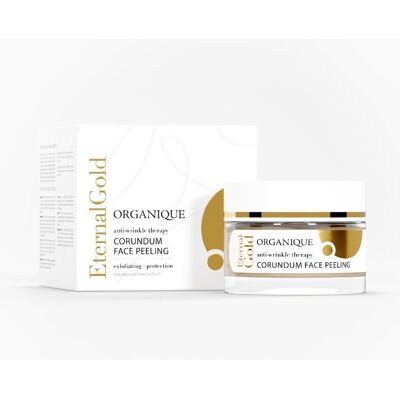 ORGANIQUE Eternal Gold Rozjaśniający peeling korundowy 50 ml ORGANIQUE Eternal Gold Rozjaśniający peeling korundowy 50 ml