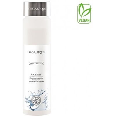 Organique, łagodzący żel do mycia twarzy, 200 ml Organique, łagodzący żel do mycia twarzy, 200 ml