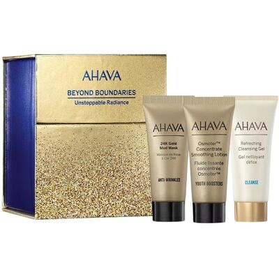 AHAVA Beyond Boundaries Unstoppable Radiance - Zestaw prezentowy z rozświetlającym efektem AHAVA Beyond Boundaries Unstoppable Radiance - Zestaw prezentowy z rozświetlającym efektem