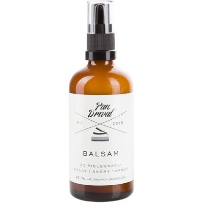 Pan Drwal, balsam do pielęgnacji brody i skóry twarzy, 100 ml Pan Drwal, balsam do pielęgnacji brody i skóry twarzy, 100 ml