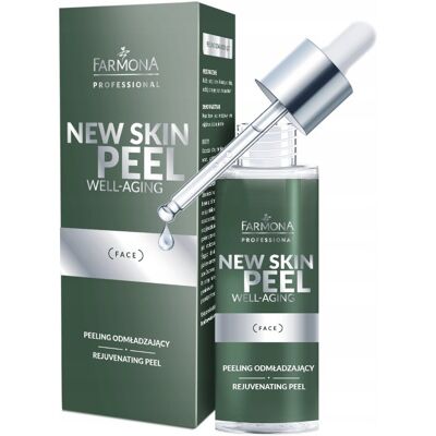 Peeling odmładzający KWASOWY Fitowy Bursztynowy 30ml NEW SKIN PEEL WELL Peeling odmładzający KWASOWY Fitowy Bursztynowy 30ml NEW SKIN PEEL WELL
