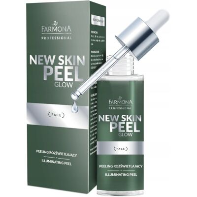 Peeling rozświetlający KWASOWY AHA BHA i PHA 30ml NEW SKIN PEEL GLOW Peeling rozświetlający KWASOWY AHA BHA i PHA 30ml NEW SKIN PEEL GLOW