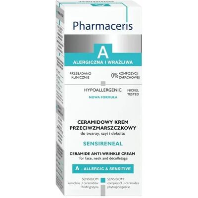 Pharmaceris A SENSIRENEAL ceramidowy krem przeciwzmarszczkowy do twarzy, szyi i dekoltu Pharmaceris A SENSIRENEAL ceramidowy krem przeciwzmarszczkowy do twarzy, szyi i dekoltu